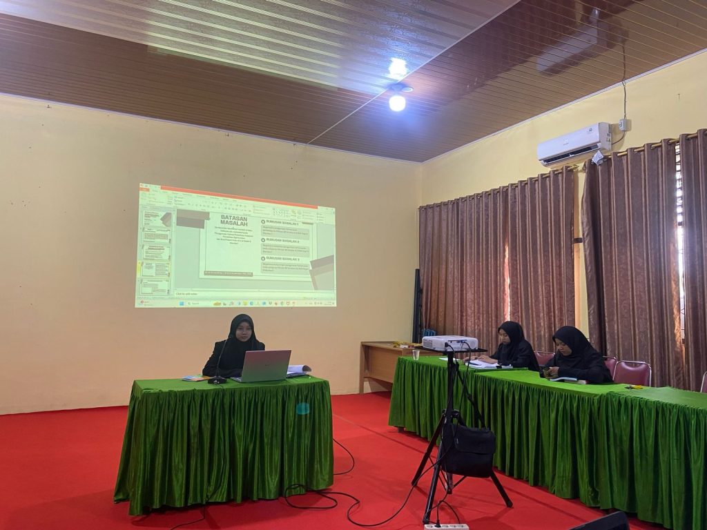 SIDANG UJIAN MUNAQASAH